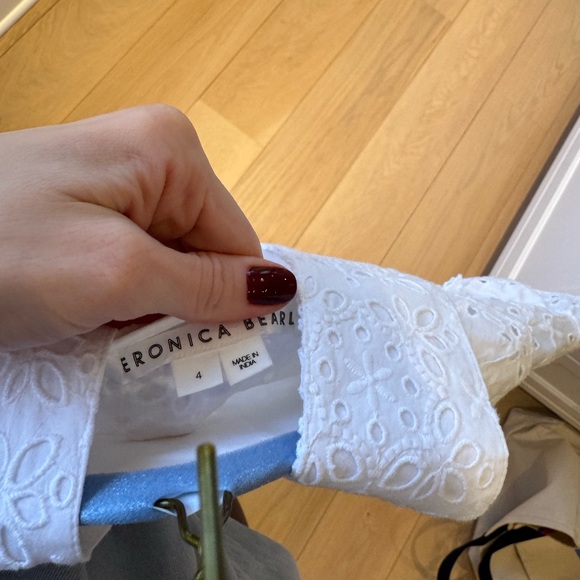 Veronica Beard White Eyelet mini - Picture 6 of 6